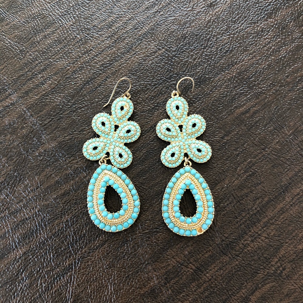 Stella & Dot Turquoise Earrings